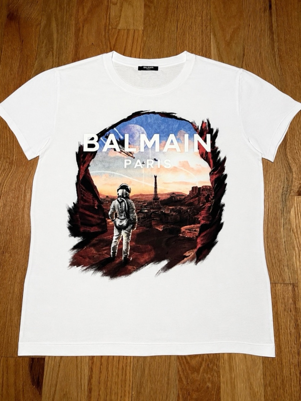 Balmain Astro Graphic Runway Tshirt 🔥